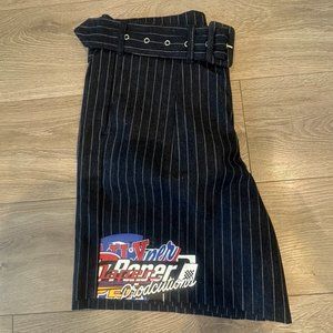 Daily Paper Denim Pinstripe Shorts